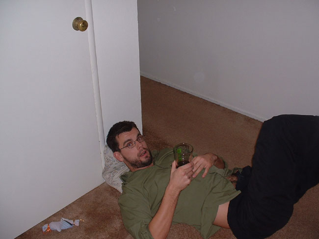 BojanZ reclining at his appartment
