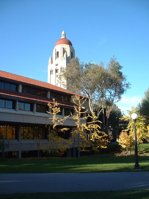 Hoover Tower and Main Library