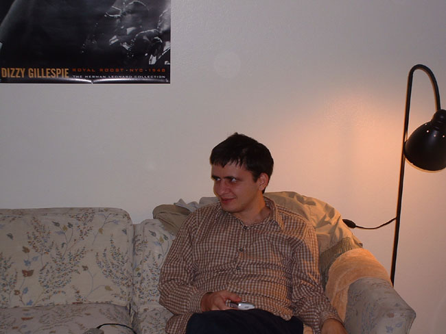 Kivanc pondering the 
meaning of existence