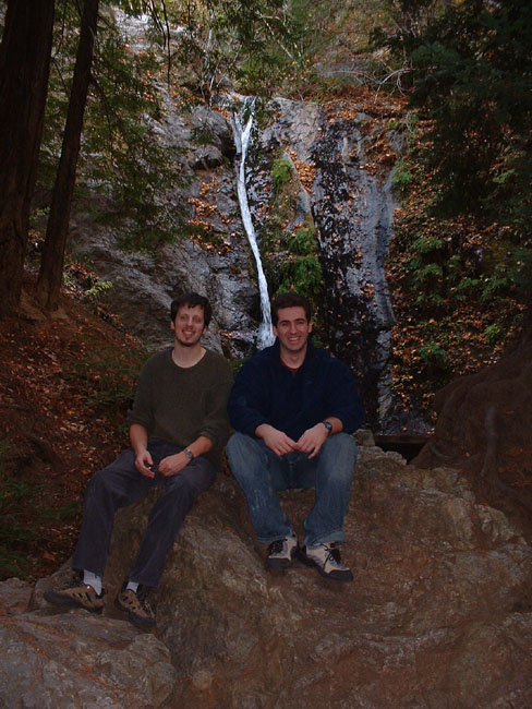 Marin, Bojan and the waterfall