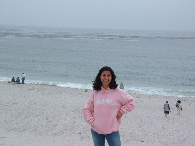 23 Sharmin at the Carmel Beach