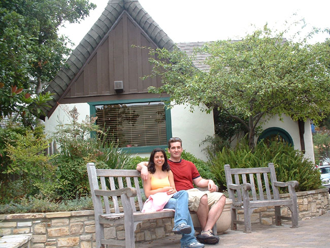 26 Sharmin and Bojan in Carmel