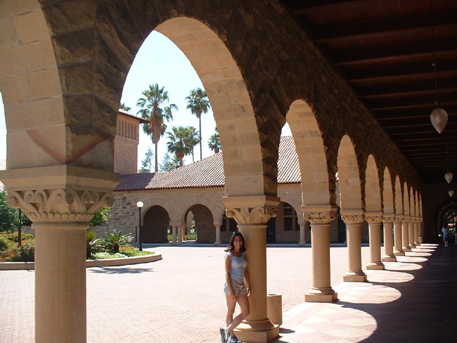 31 Sharmin at the Quad