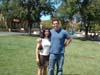 46 Sharmin and Bojan at White Plaza